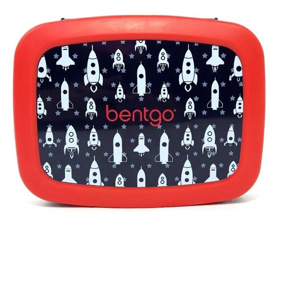 Gently used Bentgo Kids Space Rocket Leak-Proof 5 Compartment Kids Lunch Box - Picture 3 of 7